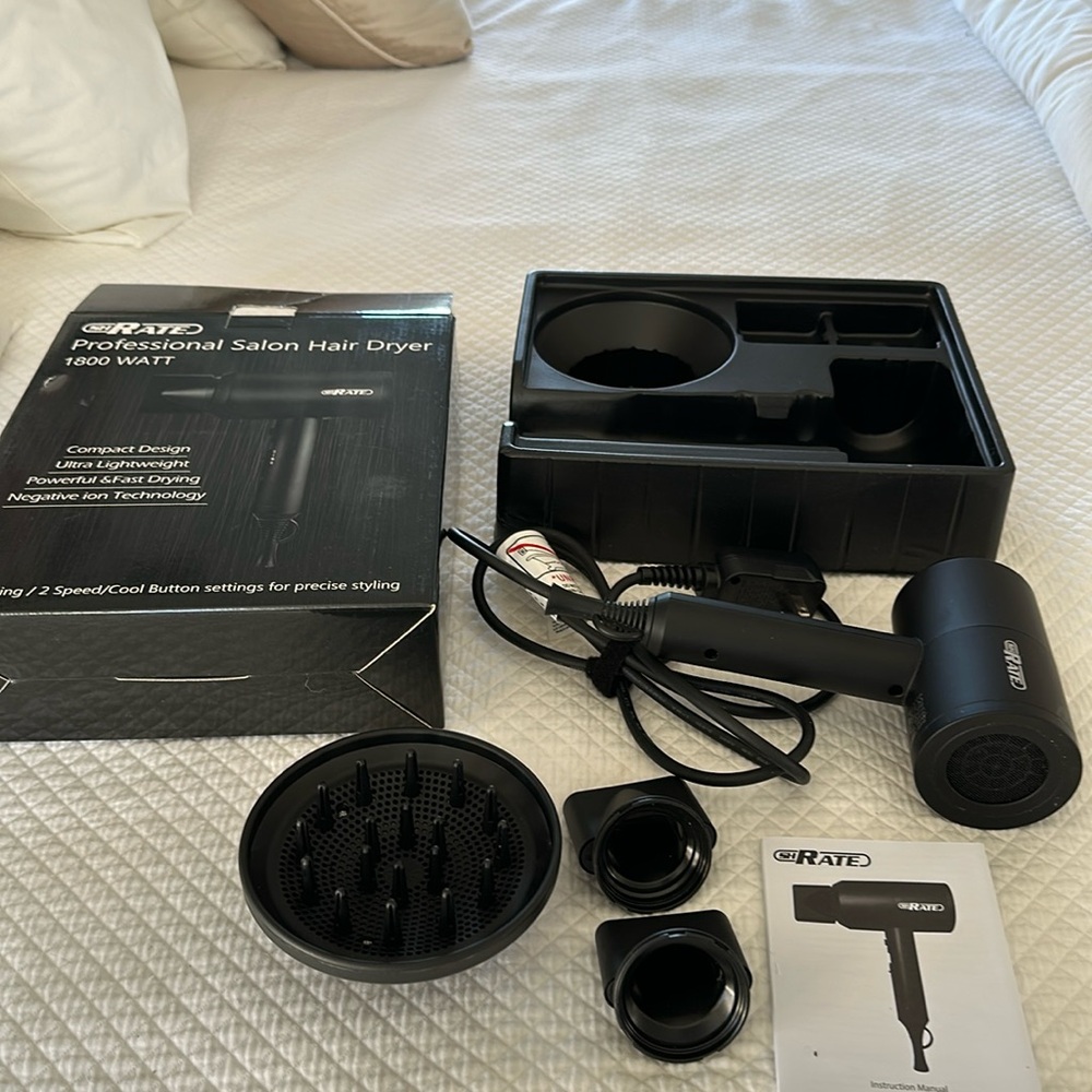 New in box salon hairdryer